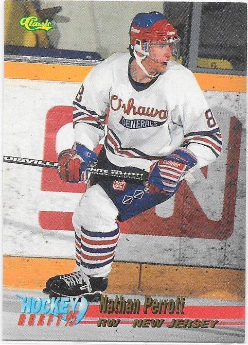 1995 Classic Draft #39 Nathan Perrott Oshawa Generals GOONI