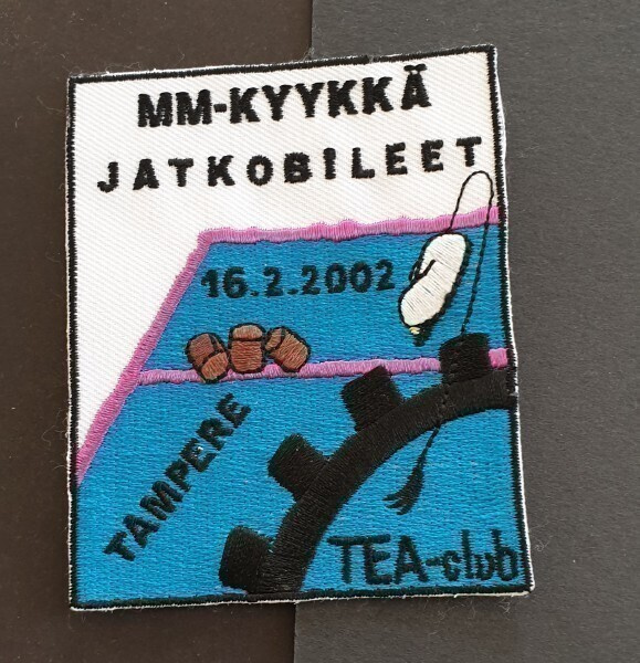 hihamerkki Tampee MM-kyykkä 2002 TEA-club