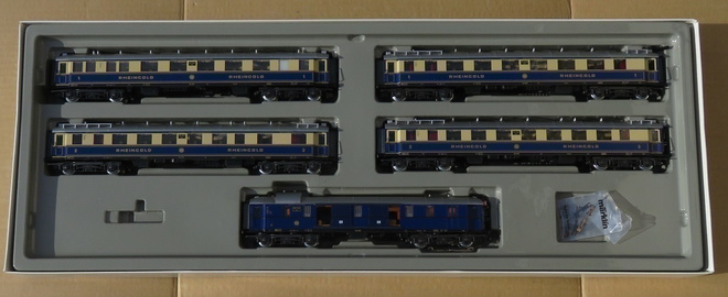 Märklin luxus vaunusarja Rheingold