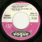 JOHNNY HALLYDAY:24000 BAISERS + 3:VINYYLI EP 7"BOOK COVER - pikkukuva 3