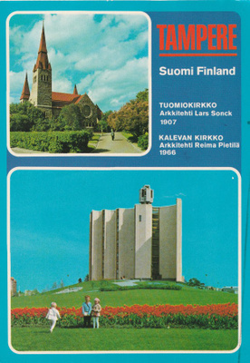 KIRKKOKORTTI - TAMPERE - KALEVAN KIRKKO - 23