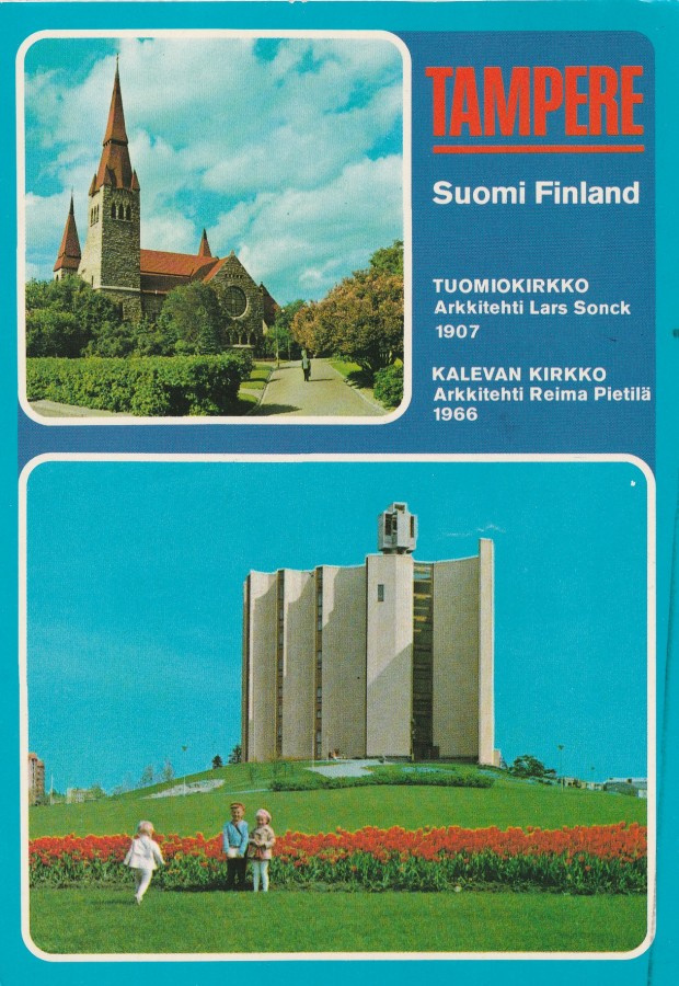 KIRKKOKORTTI - TAMPERE - KALEVAN KIRKKO - 23