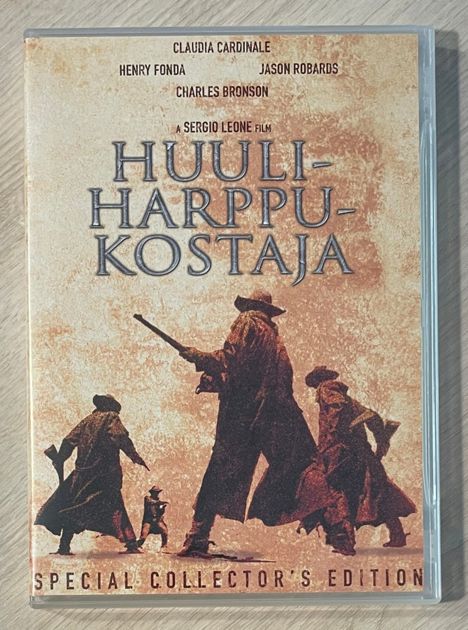 Sergio Leone: HUULIHARPPUKOSTAJA (1969) Erikoisjulkaisu 2DVD