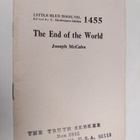 Joseph McCabe : The end of the world - pikkukuva 1