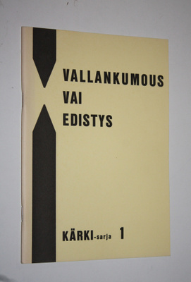 Vallankumous vai edistys