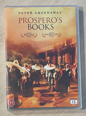Peter Greenway: PROSPERON KIRJAT (1991) *UUSI*