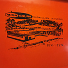 Oranssi painava tarjotin Misa sauna 1956-1976 - pikkukuva 2