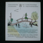 Postimerkkivihko Muumeja 8 x 1. lk 27.1.1994 - LaPe V24 ** - pikkukuva 2