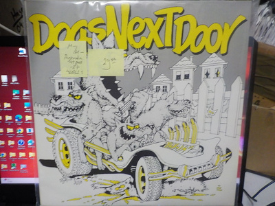 DOGS NEXT DOOR - S/T M-/M- LP