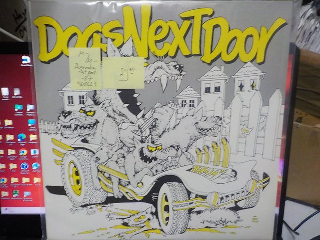 DOGS NEXT DOOR - S/T M-/M- LP