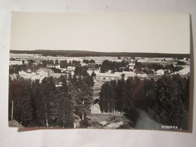VANHA Postikortti Kurikka 1950-l Alkup.Mallikappale