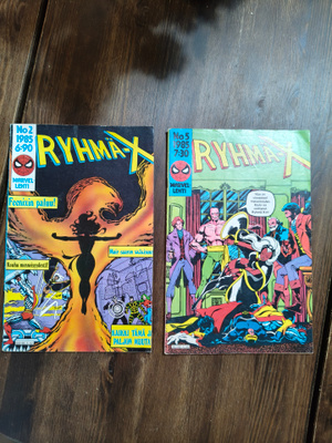 Ryhmä-X #2 & #5 1985