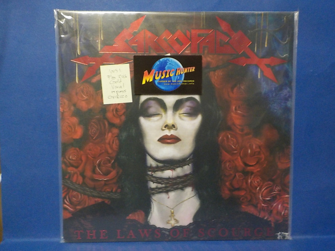 SARCOFAGO - THE LAWS OF SCOURGE UUSI FRA 2016 LP
