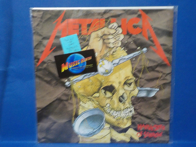 METALLICA - HARVESTER OF SORROW EX+/EX+ HOL-88 12" SINGLE