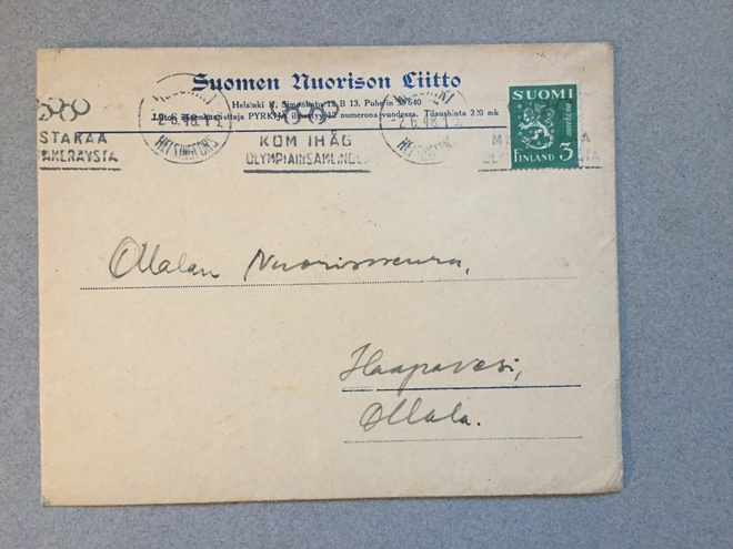Firmakuori  Suomen Nuorison Liitto, Helsinki 1948