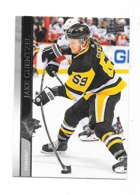 2020-21 Upper Deck #139 Jake Guentzel Pittsburgh Penguins