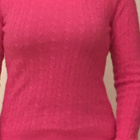 Logg pinkki palmikko neule M - pikkukuva 3