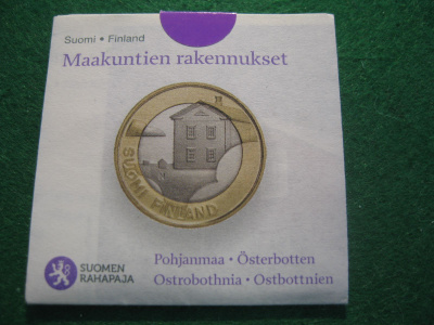 Suomi 5e juhlaraha Pohjalainen talo - 2013