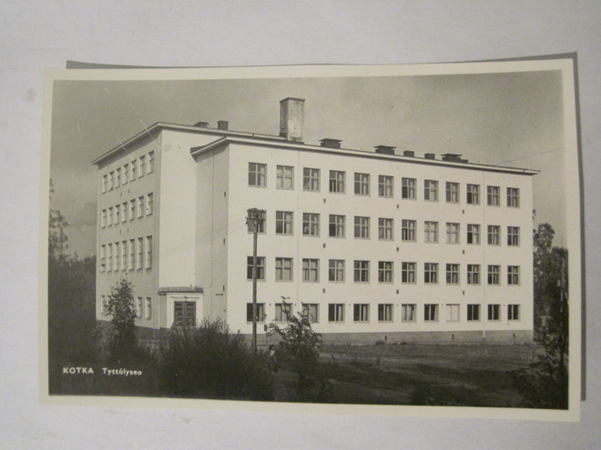 VANHA Postikortti Kotka 1950-l Alkup.Mallikappale