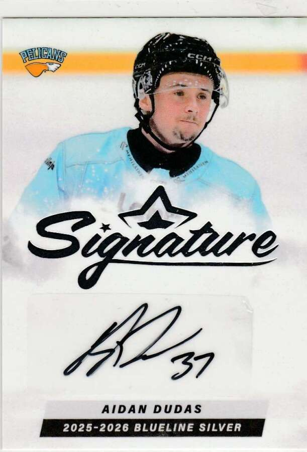 2025/26 Blueline Silver Signature Dudas , Pelicans