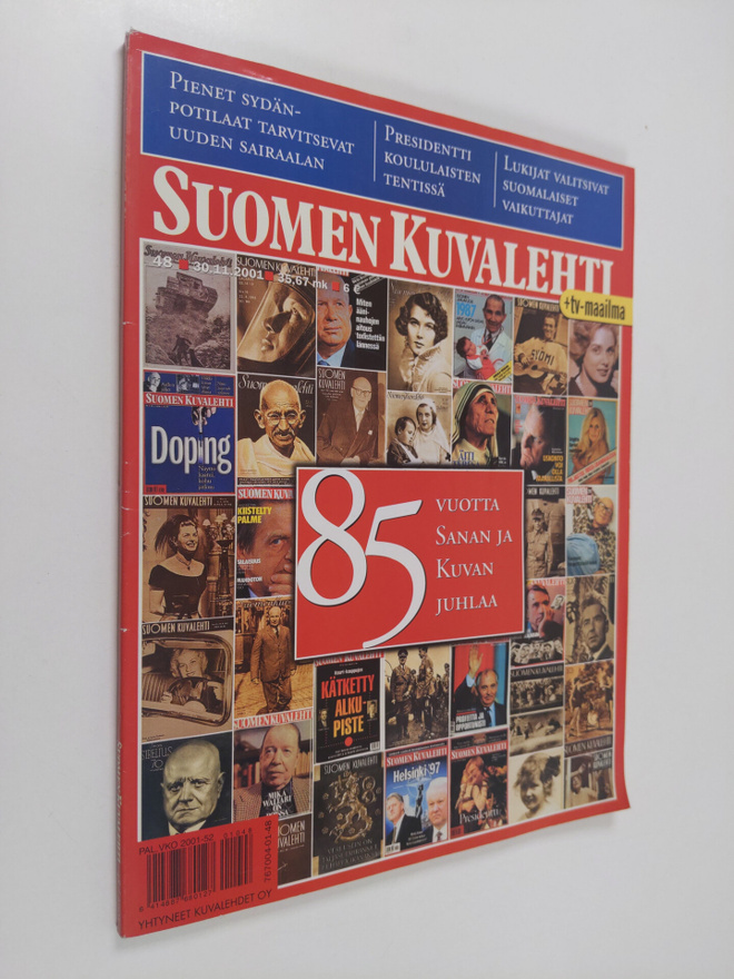 Suomen kuvalehti 48/2001 : 85 vuotta