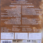 PERGOLESI: Livietta e Tracollo / La Serva Padrona DVD *UUSI - pikkukuva 2