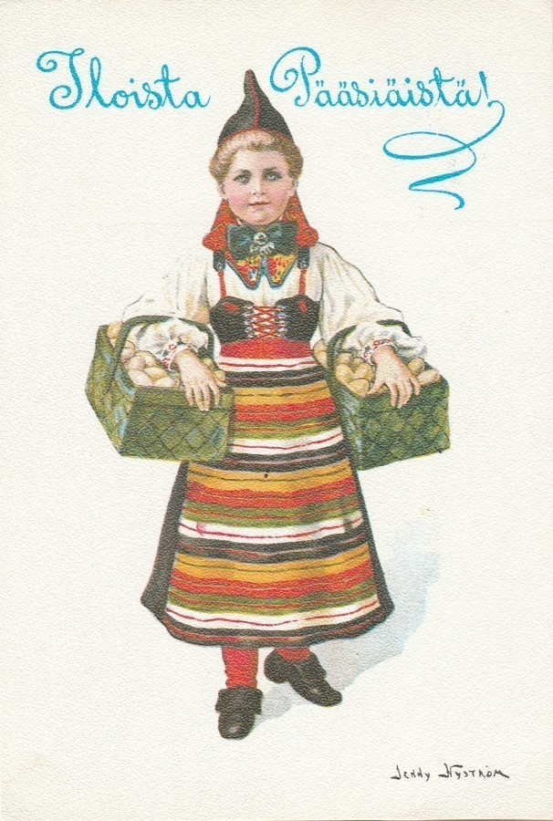 Postikortti, PÄÄSIÄISKORTTI, Jenny Nyström