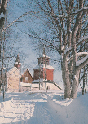 KIRKKOKORTTI - INKOO - FAGERVIKIN KIRKKO 1/1
