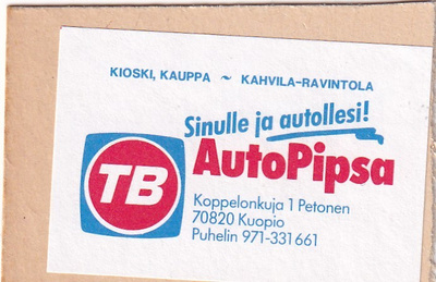 Kuopio. TB - AutoPipsa    b429