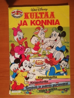 Aku Ankan Karuselli 1988 - Kultaa ja konnia