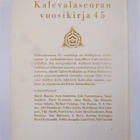Kalevalaseuran vuosikirja 45 - pikkukuva 2