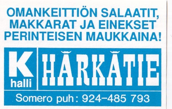 Somero, K Halli Härkätie   b501