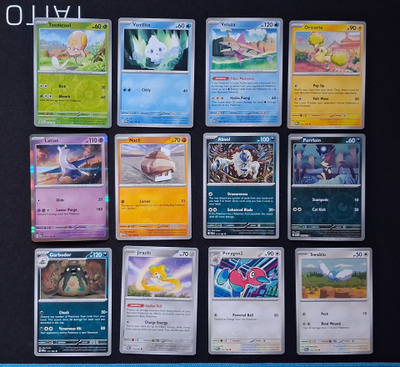 Pokemon kortit 12kpl (#174 Paradox Rift)
