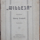 Georg Erastoff: "Willejä", Isak Julin 1909. 28 s. - pikkukuva 1