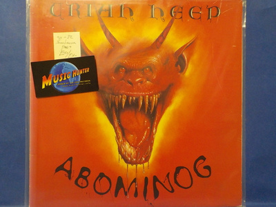 URIAH HEEP - ABOMINOG - SCAN 1982 1ST.PRESS EX+/EX- LP