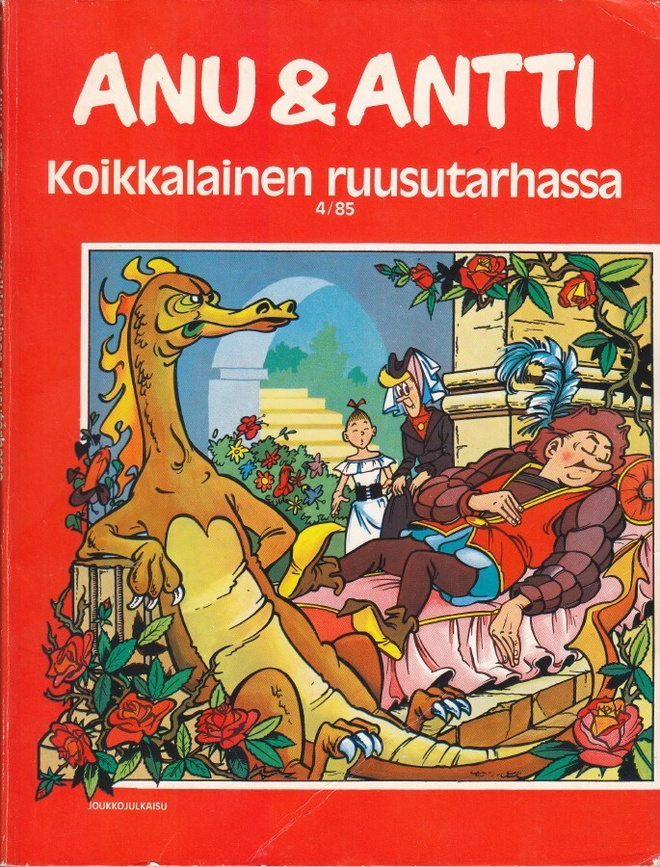 Anu & Antti 4/1985 Koikkalainen ruusutarhassa