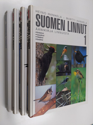 Martti Hanhela ym. : Suomen linnut 1-4 : äänikirja linnuista