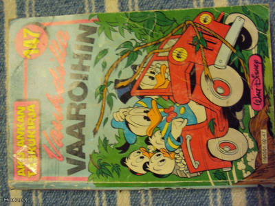 AKU ANKAN TASKUKIRJA 147 : VAUHDILLA VAAROIHIN