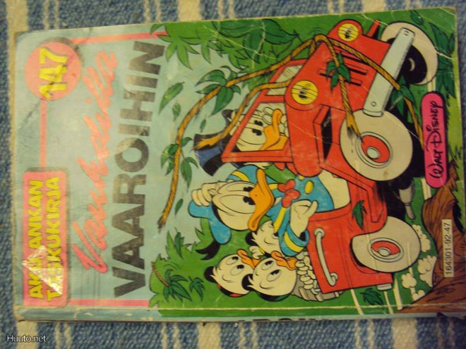 AKU ANKAN TASKUKIRJA 147 : VAUHDILLA VAAROIHIN