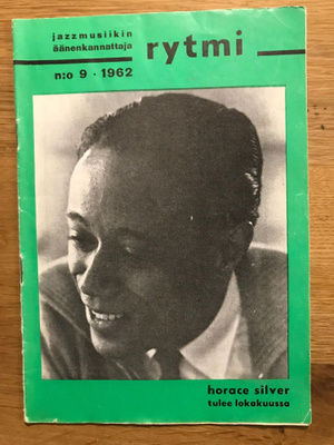Rytmi -lehti 9/1962 Horace Silver