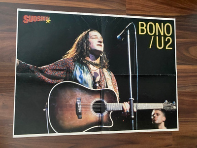 Bono juliste U2 juliste ja Wendy James juliste