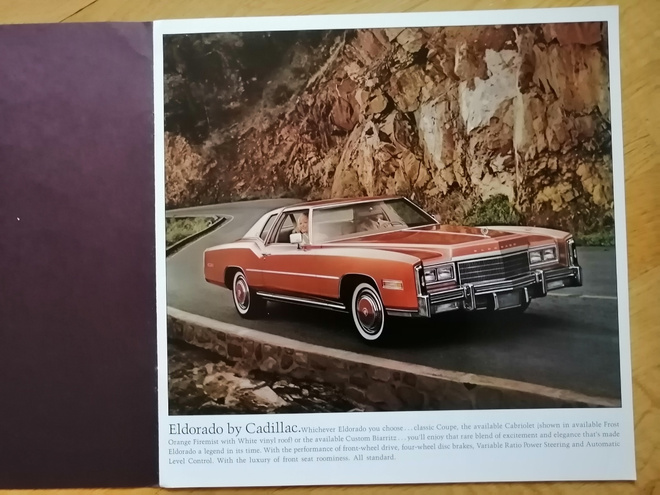 1977 Cadillac Eldorado PRESTIGE esite - KUIN UUSI - ISO