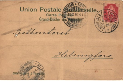 LAURITSALO GRAND-DUCHE DE FINLANDER