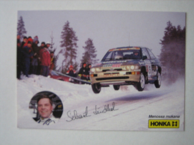 Ford rallikortti 3 E: Ford Escort / Sebastian Lindholm