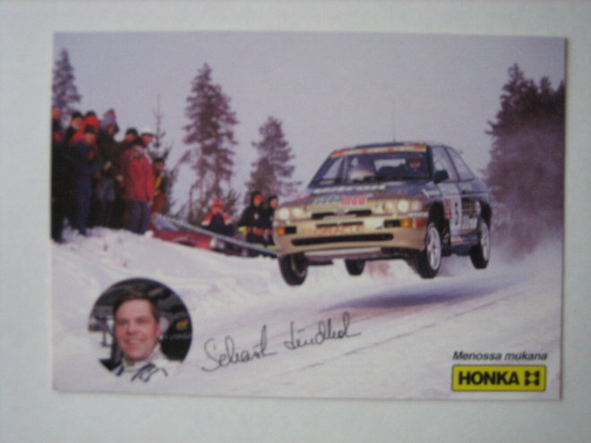 Ford rallikortti 3 E: Ford Escort / Sebastian Lindholm