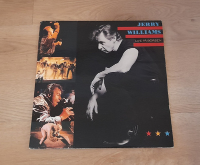 JERRY WILLIAMS Live På Börsen SLP2834 1990 Sweden