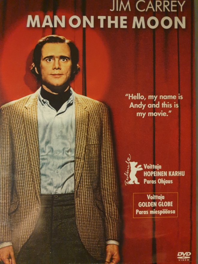 Man on the moon DVD (Jim Carrey)