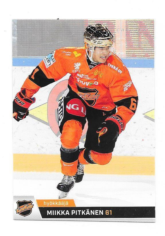 2018-19 CardSet #82 Miikka Pitkänen KooKoo