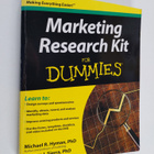 Michael R. Hyman : Marketing research kit for dummies - pikkukuva 1