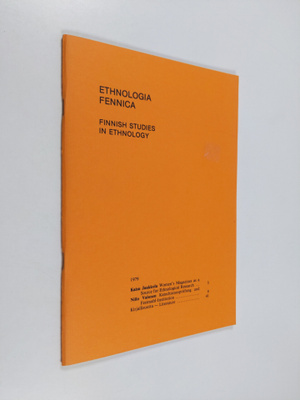 Ethnologia Fennica :; Finnish studies in ethnology, Vol. ...